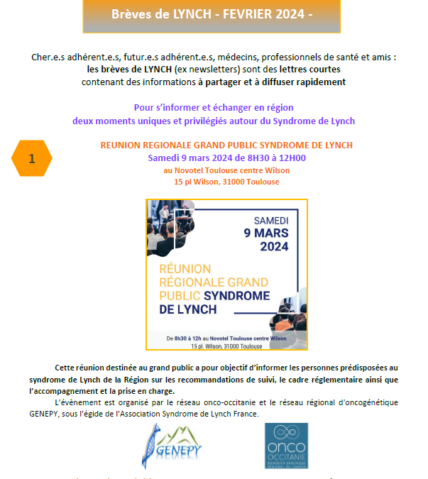 Brèves de Lynch – Février 2024