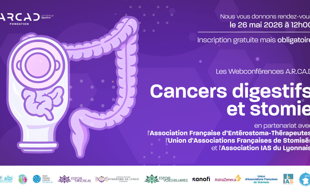 Mardi 26 mai 2026 à 12h – Cancers digestifs et stomie –