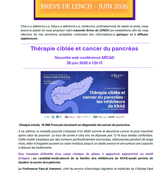Brève de Lynch – Juin 2026